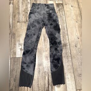 lululemon athletica Black and Gray Leggings